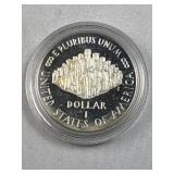 1987 Constitution Silver Dollar Commem