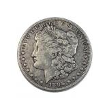 1896-O Morgan Silver Dollar, US $1 Coin
