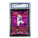 2024 Topps Stadium Club Jose Altuve Pink ISA 7