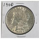 1900 Morgan Silver Dollar, US $1 Coin