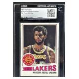 1977 Kareem Abdul-Jabbar Topps 1st Team All-Star