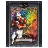 2024 Doug Flutie 1/1 Wild Card 7 Rainbow Sparkle