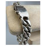 925 Silver Taxco Chunky Cuban Link Bracelet