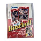 Donruss Baseball Cards & Puzzle Wax Box Sealed