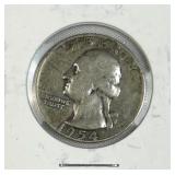 1954-D Washington Silver Quarter, US 90% Coin