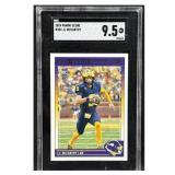 2024 JJ McCarthy RC Panini Score SGC 9.5