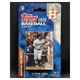 2020 Astros Team Set, Topps Baseball Sealed