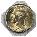 1944-D Silver War Nickel, 5c US Coin