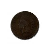 1873 Indian Cent, 1c US Coin