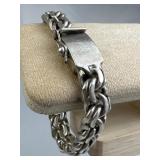 925 Silver Taxco Garibaldi Chain Bracelet