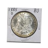 1885-O Morgan Silver Dollar, US $1 Coin