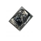 44 Gram Silver Hand Poured Wavy Bar .999