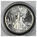 1oz American Silver Eagle, 1989 .999 Fine