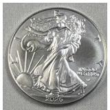 1oz American Silver Eagle, 2026 .999 Fine