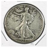 1934-S Walking Liberty Silver Half, 50c US Coin