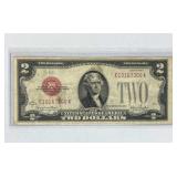 1928G $2 Red Seal US Note