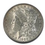 1900-O Quality Morgan Silver Dollar, US $1, 90%