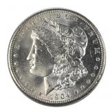 1904-O BU Morgan Silver Dollar, US $1 Coin, 90%