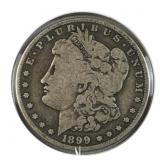 1899-O Morgan Silver Dollar, US $1 Coin, 90%