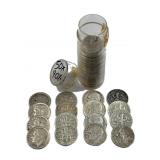 (50) 90% Silver Roosevelt Dimes Roll
