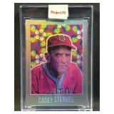 Casey Stengel Foil #/70 by Ron English Topps 376
