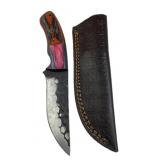 Handmade Steel Fixed Blade Knife w/ Sheath