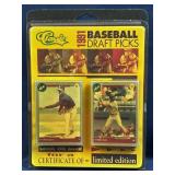 1991 Classic Baseball Draft Picks 2-Card Set