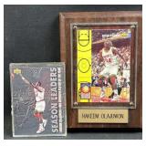 (2) Hakeem Olajuwon Upper Deck Cards