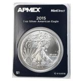 2015 American Silver Eagle 1oz .999 MintDirect