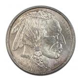 1oz Silver Buffalo/Chief Round .999 Fine, Rays