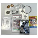Collectibles & Novelties w/ (2) 1g Silver Bars
