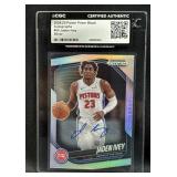 2024 Jaden Ivy Auto Panini Prizm Black CGC Auth