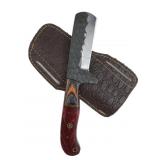 Handmade Steel Fixed Blade Knife w/ Sheath
