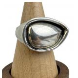 925 Silver Silpada "Clean Slate" Teardrop Bezel