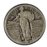 1929 Standing Liberty Silver Quarter, US 90%