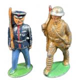 Vintage USA Made Lead Guard & Solider