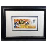 Framed Super Bowl XXXVIII Houston Cover