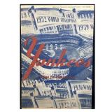 Vintage New York Yankees Championship Book