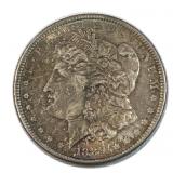 1889 Morgan Silver Dollar, US $1 Coin, 90%