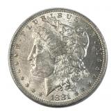 1881-O Morgan Silver Dollar, US $1 Coin, 90%
