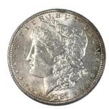 1887 Morgan Silver Dollar, US $1 Coin, 90%