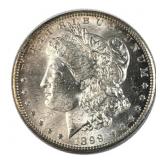 1899-O BU Morgan Silver Dollar, US $1 Coin, 90%