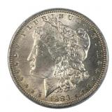 1883-O Morgan Silver Dollar, US $1 Coin, 90%