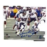 Dominic Davis Signed Texans Photo, ROY 03 Inscript