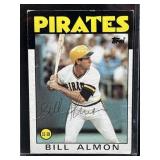 1986 Topps Bill Almon #48 Signed Card
