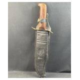 Large Pakistan Fixed Blade Knife w/ Sheath