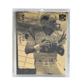 Jake Delhomme NFL Gold Laser Line Card