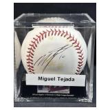 Miguel Tejada Beckett Signed MLB Baseball