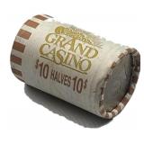 Grand Casino $10 Kennedy Half Roll