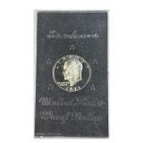 1971-S Ike Silver Proof Dollar, US $1, 40%